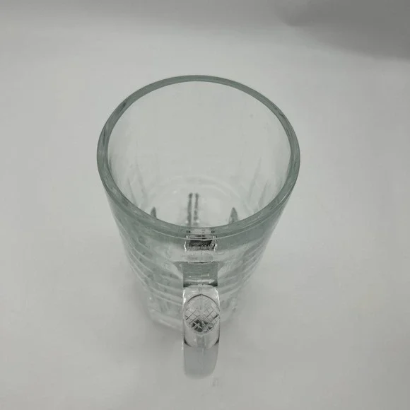 LIBBEY 33.7 Oz Clear Heavy Glass 8" Tall Beer Mug/Stein - Picture 5 of 8